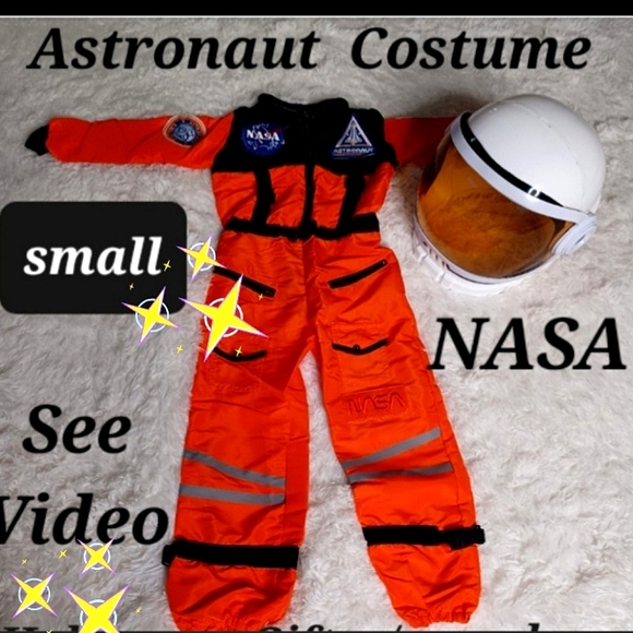 Spooktacular Creations Other - 🚀  NASA Astronaut Costume orange suit Small